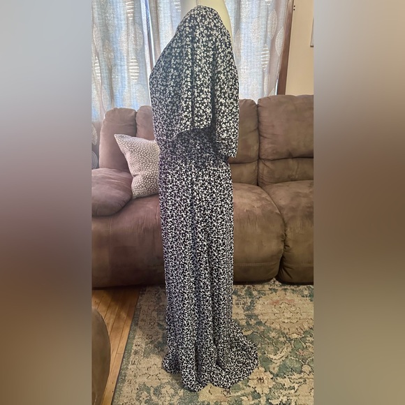 Floral Off The Shoulder Maxi Dress - Picture 9 of 14